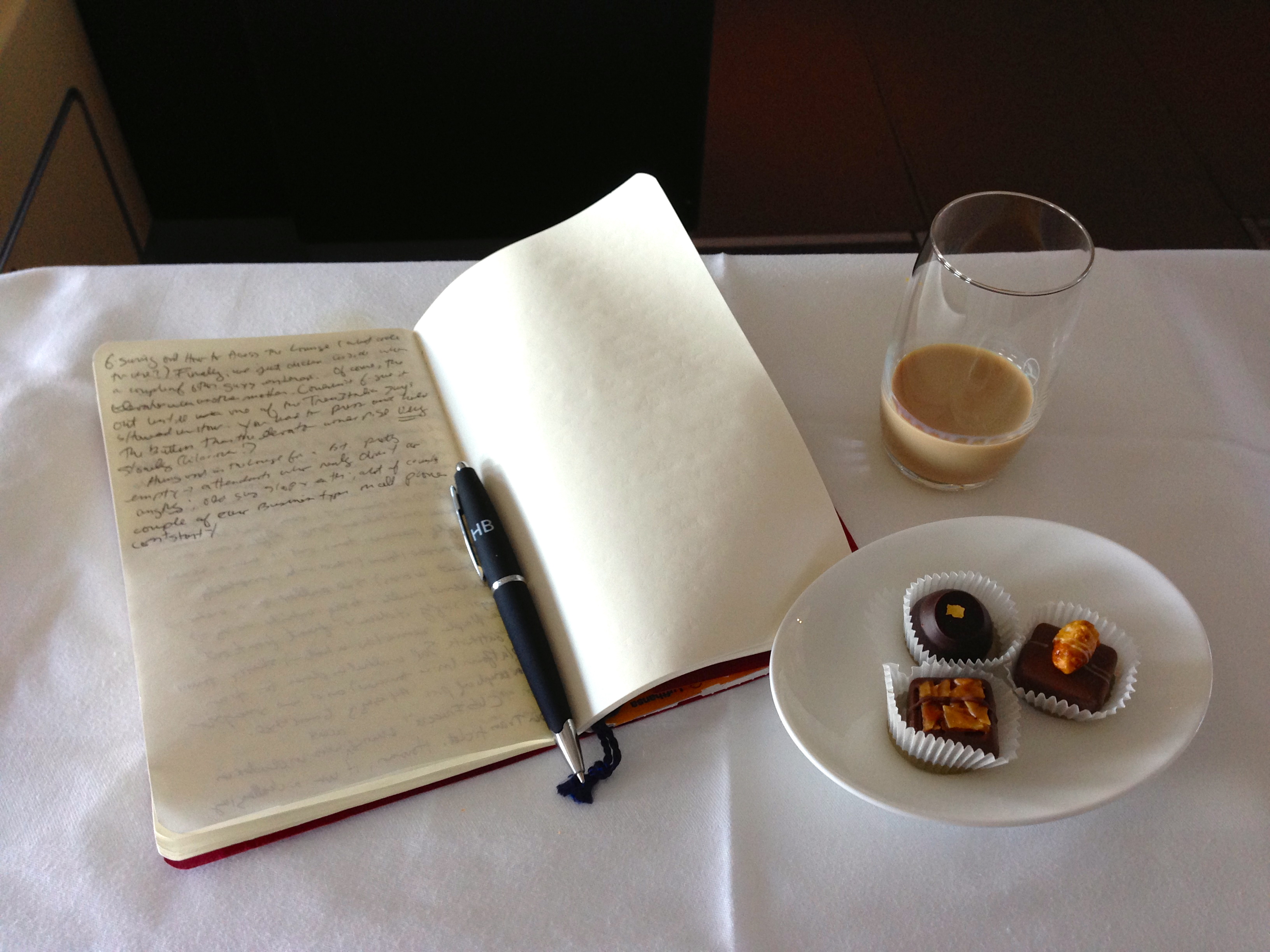 Lufthansa First Class Dessert Chocolates