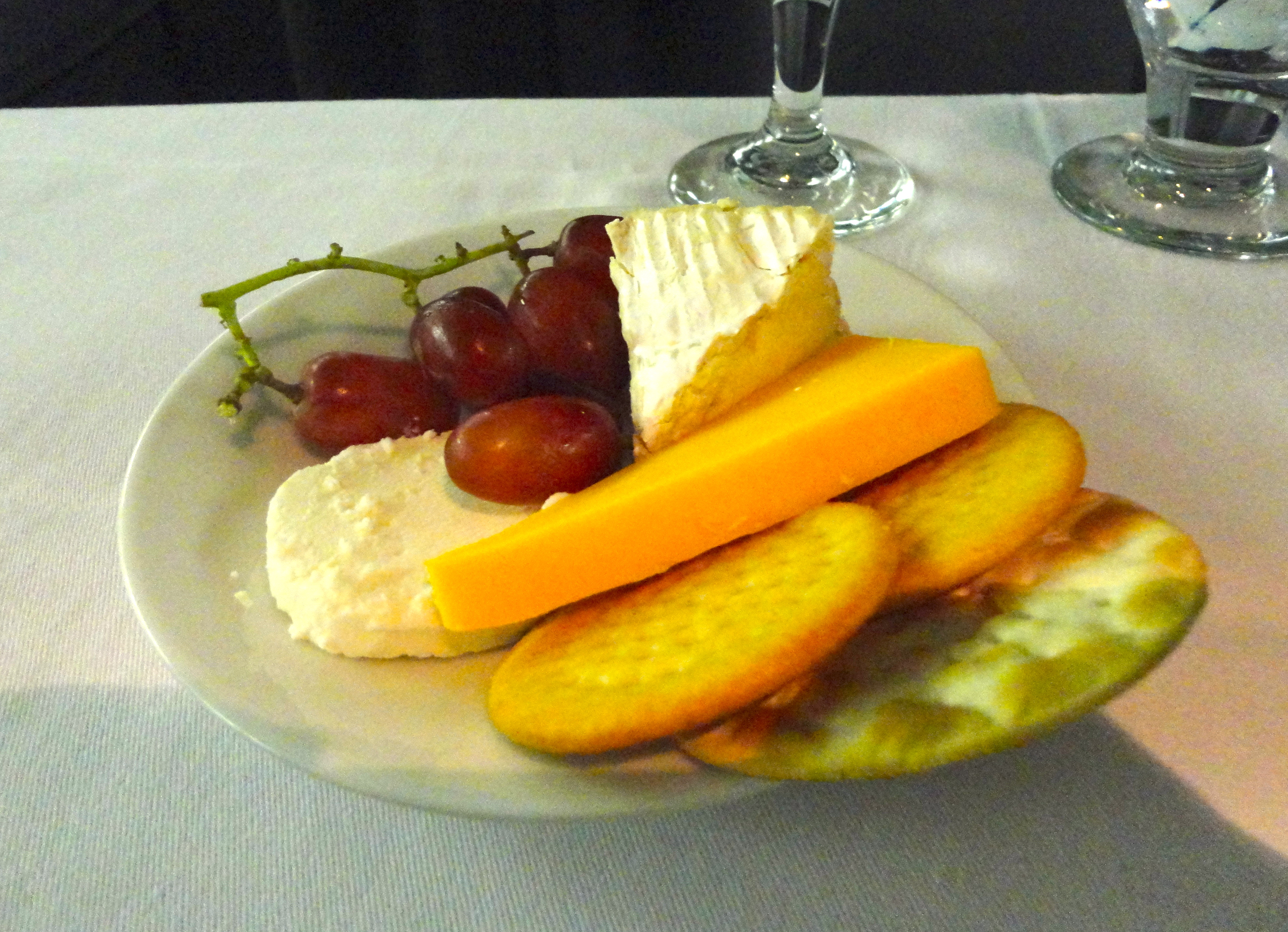 Business Class Cheese Course