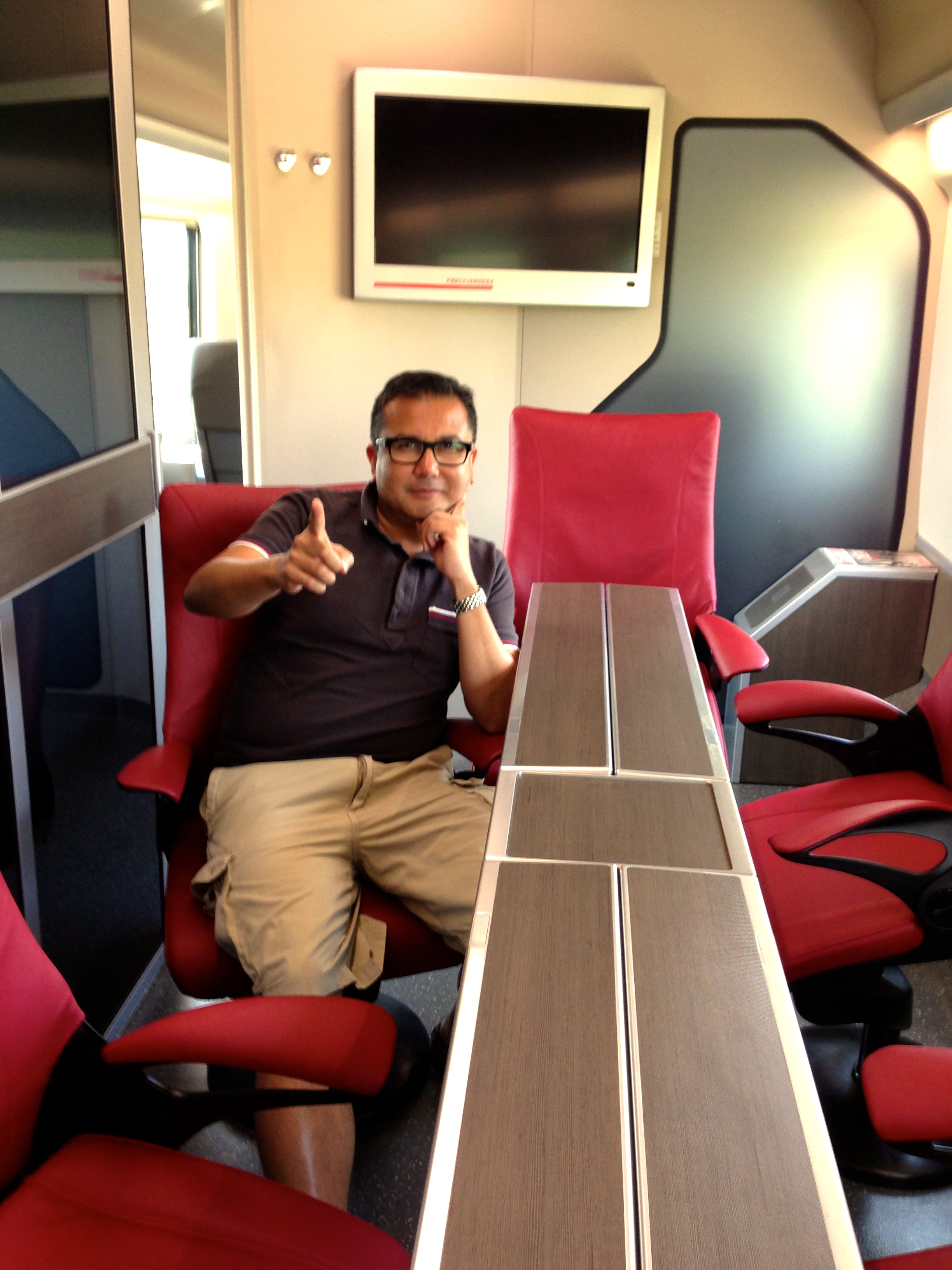 Trenitalia Frecciarossa Executive Class Conference Room