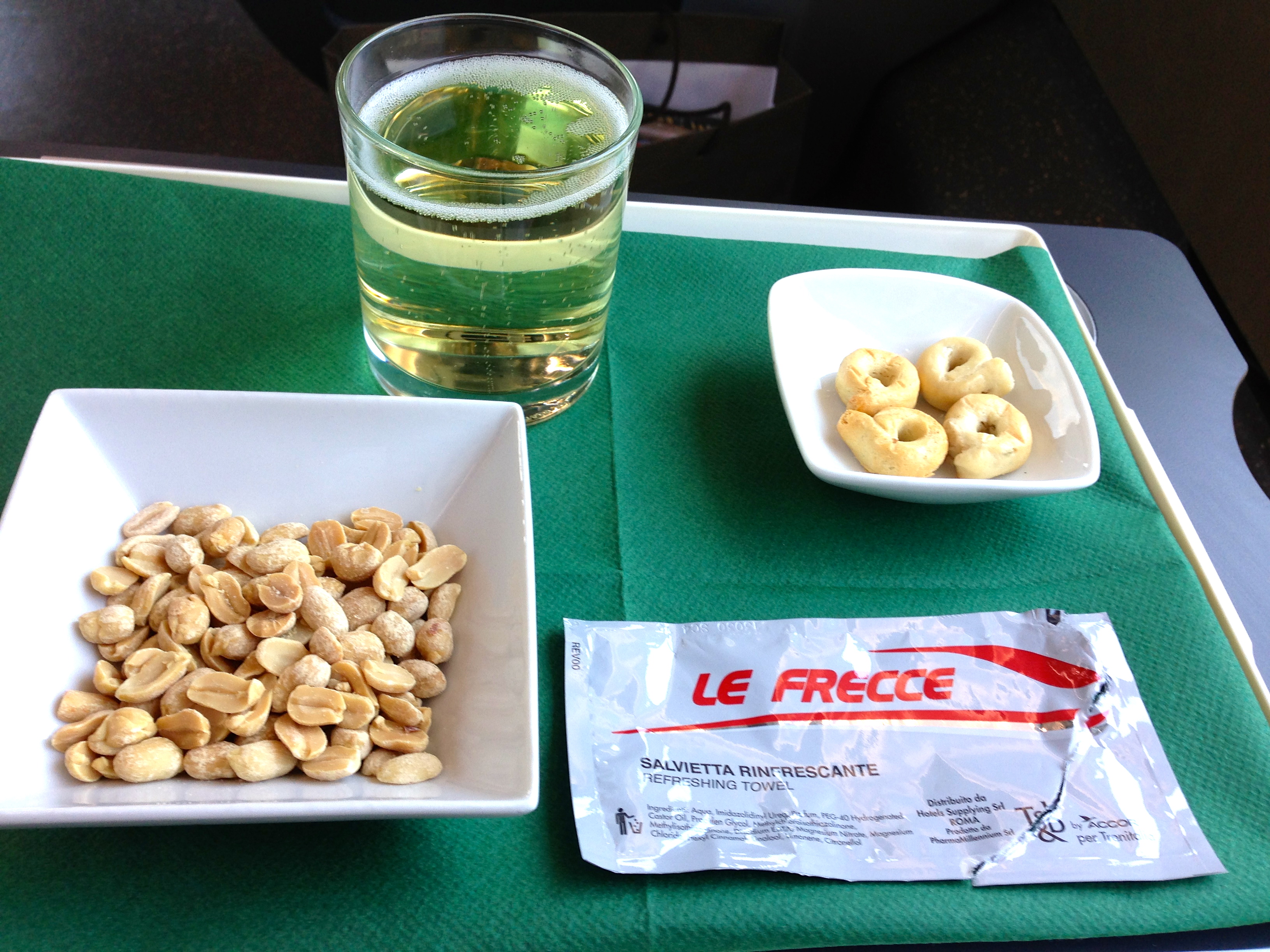 Trenitalia Frecciarossa Executive Class Snack