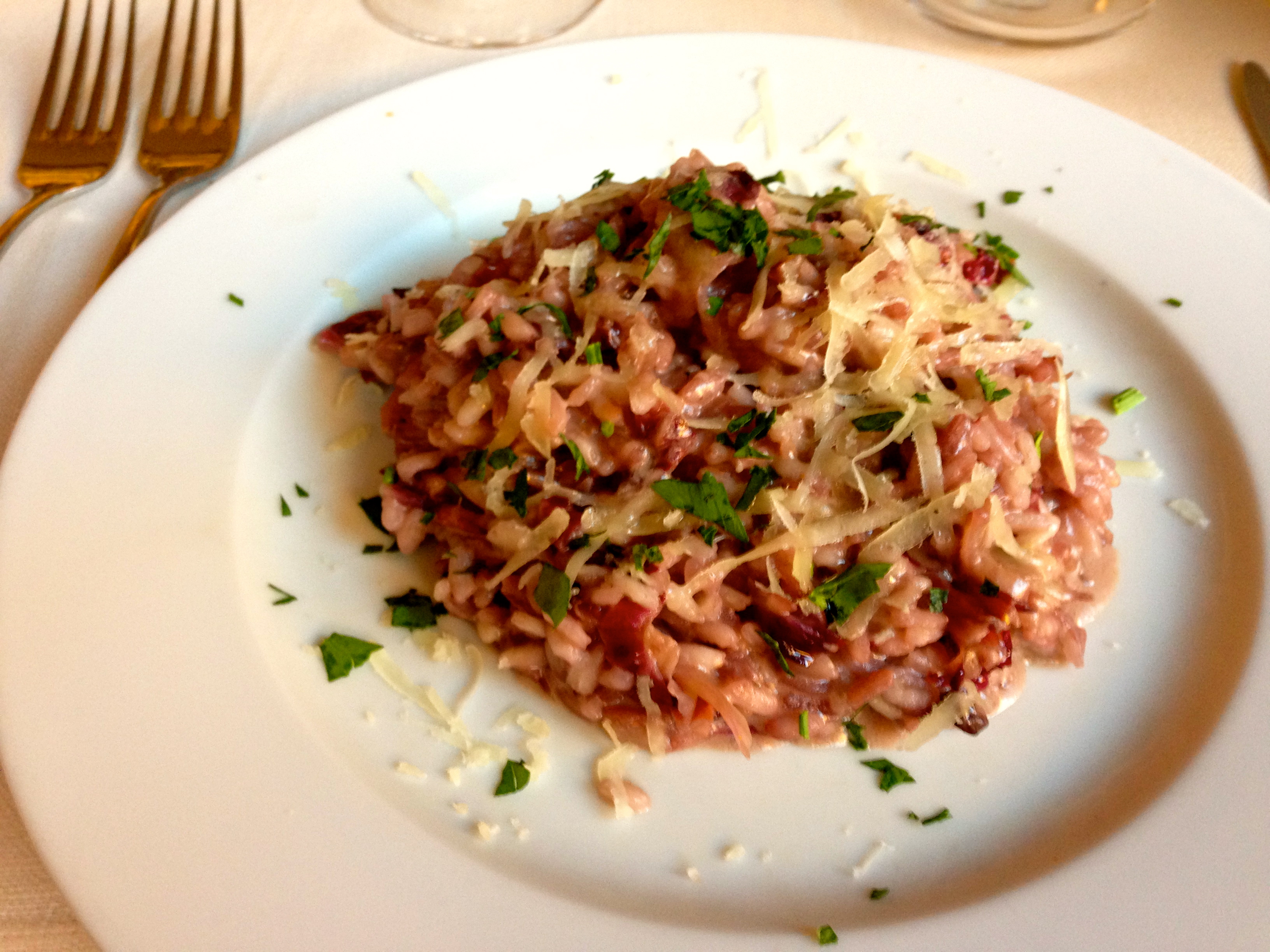 Caffe Pitti Florence Restaurant specializing in truffle dishes