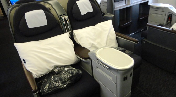 Purchasing an Upgrade to Business Class – How much would you be willing to pay to “Bump Up”?